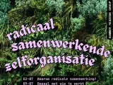 Flyer voor de radicale zelforganiserende leesgroep.
